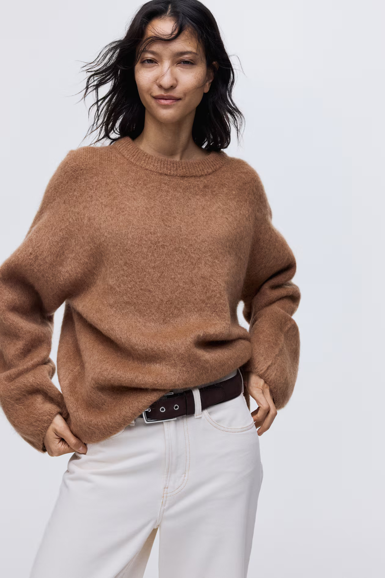 Oversized mohair-blend jumper | H&M (UK, MY, IN, SG, PH, TW, HK)