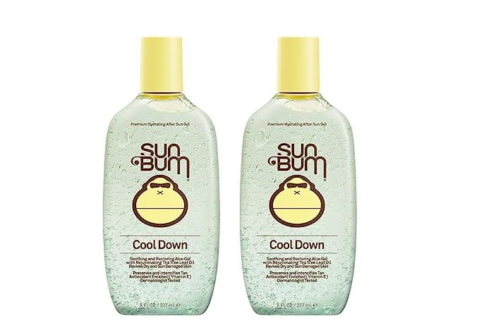 Sun Bum Cool Down pwvLv Hydrating After Sun, 8 oz - After Sun Gel (2 Pack) | Amazon (US)