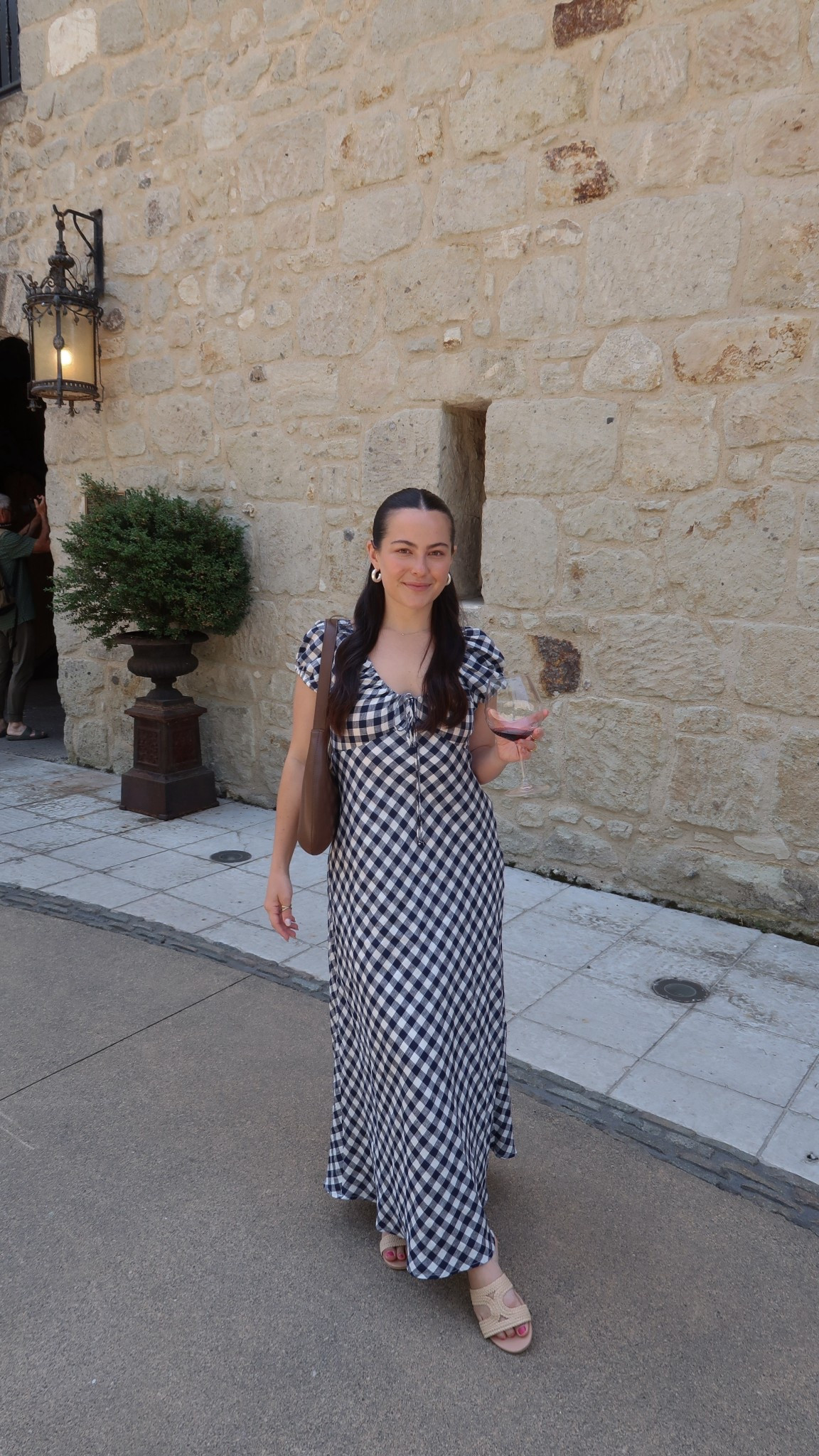 Loving this gingham dress from the Gap x Doen collab 