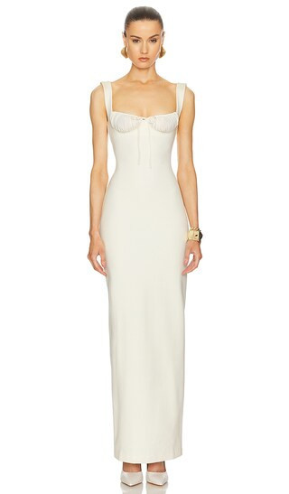 Helsa The Yasmin Dress in Yellow. - size S | Revolve Clothing (Global)