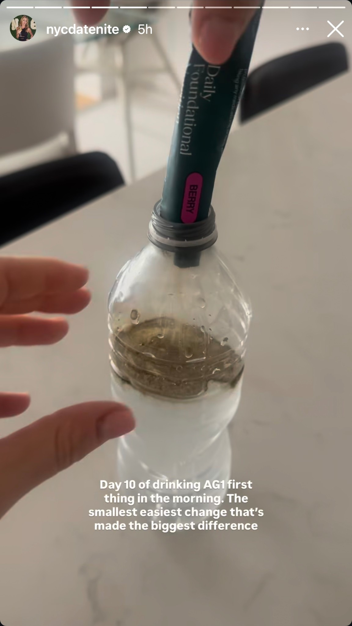 AG1 first thing in the morning 