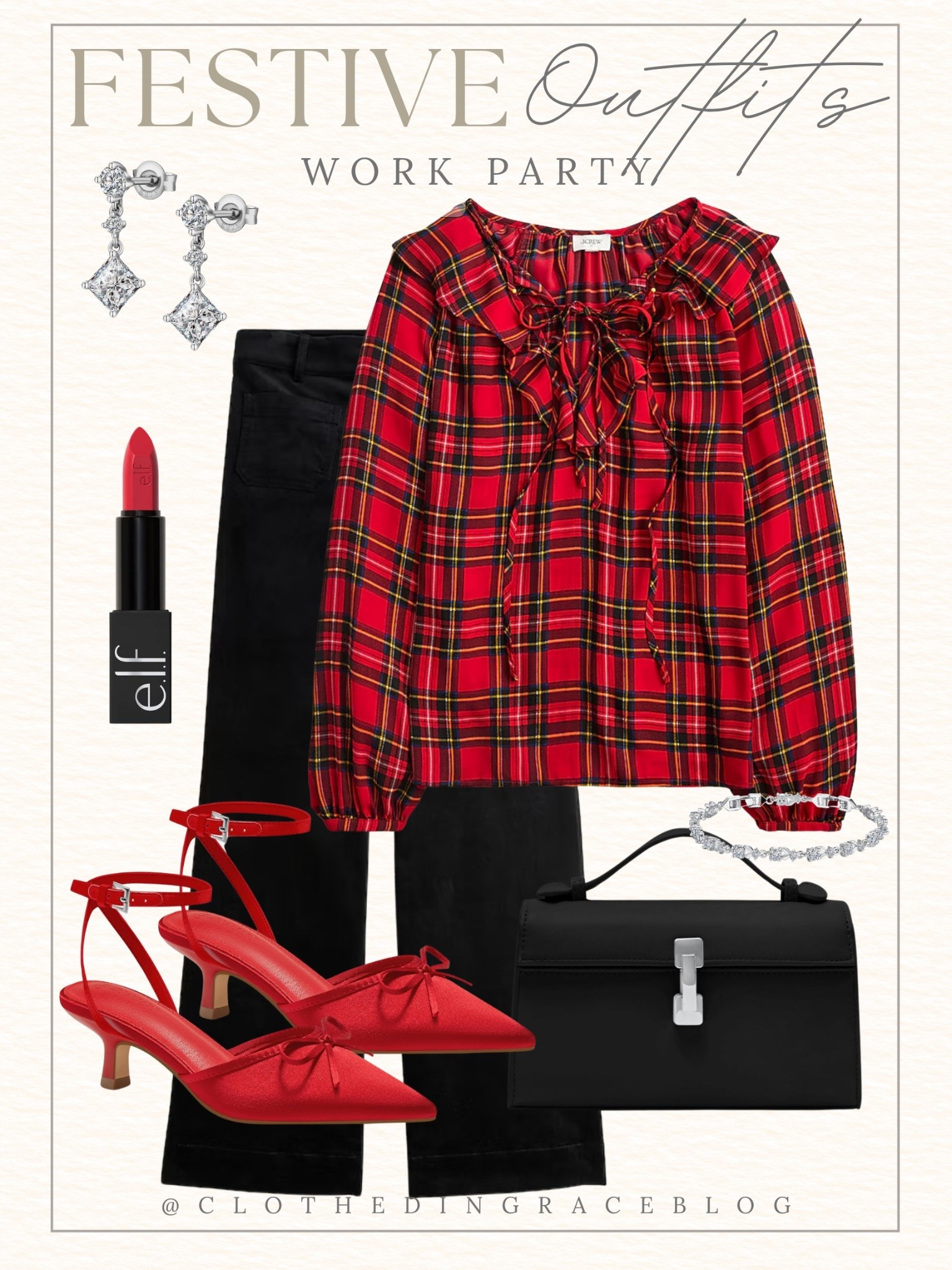 Christmas work party outfit 