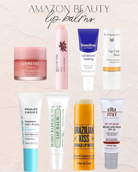 Amazon Lip Balms and moisturizers that are a must have during the cold and dry season! #Founditonamazon #amazonbeauty #skincare // lip care essentials, amazon beauty finds, lip products, tinted lip moisturizer, lip mask, amazon finds, amazon girly things, amazon beauty favorites, amazon bestsellers, amazon top rated

#LTKbeauty #LTKsalealert #LTKstyletip