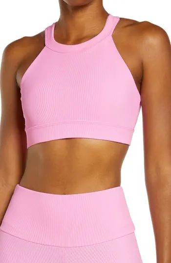 High Neck Crop Bra Top | Nordstrom