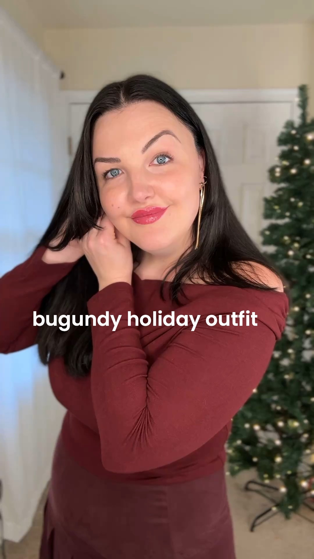 Holiday outfit inspo for Thanksgiving, the office party, or Christmas Eve service ♥️🍷🍇

#LTKMidsize #LTKSaleAlert #LTKHoliday