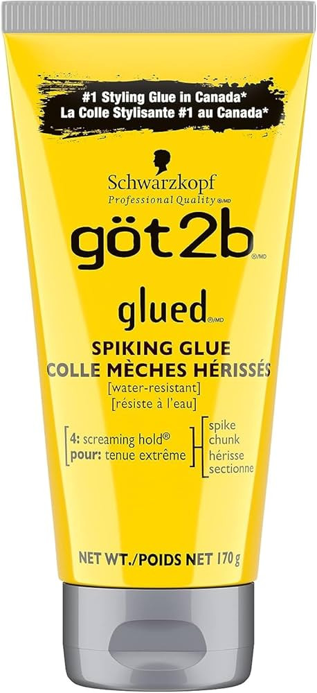 Schwarzkopf Got2b Glued Spiking Glue, Hair Styling, 6-Ounce Tube | Amazon (CA)
