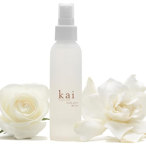 kai body glow rose dry body oil