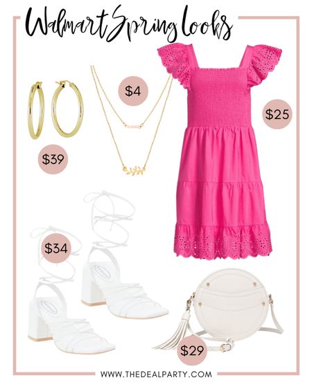 Walmart Fashion | Spring fashion | Dress | Pink Dress | Valentines Day | White Heels | Resort Wear | Beach | Vacation | Travel | Spring | Wedding Guest

#LTKtravel #LTKSeasonal #LTKunder50