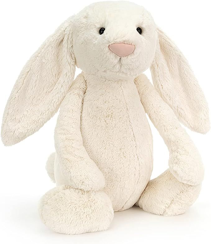 Jellycat Bashful Cream Bunny Stuffed Animal, Really Big, 31 inches | Amazon (US)