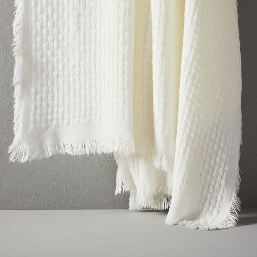 Waffle Weave Throw | West Elm (US)