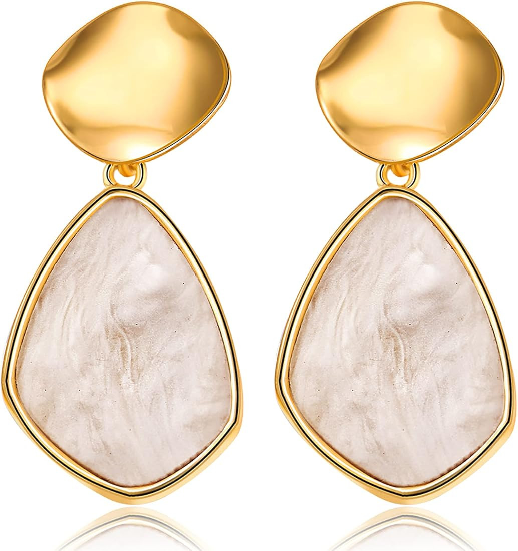 Initlove Alloy Various Geometric Shape Earrings Special Jewelry Gifts For Women And Girls | Amazon (US)