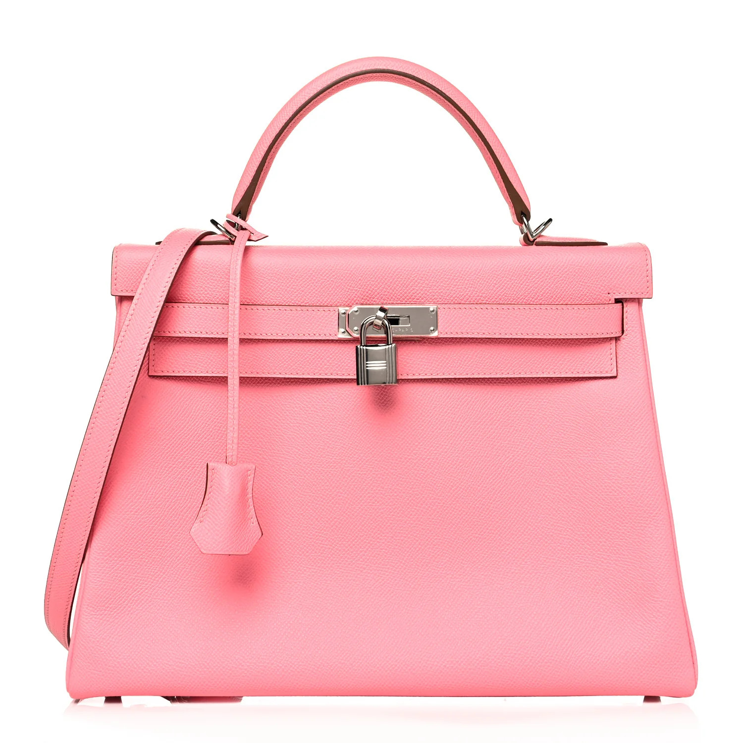 HERMES Epsom Kelly Retourne 32 Rose Confetti | FASHIONPHILE | Fashionphile