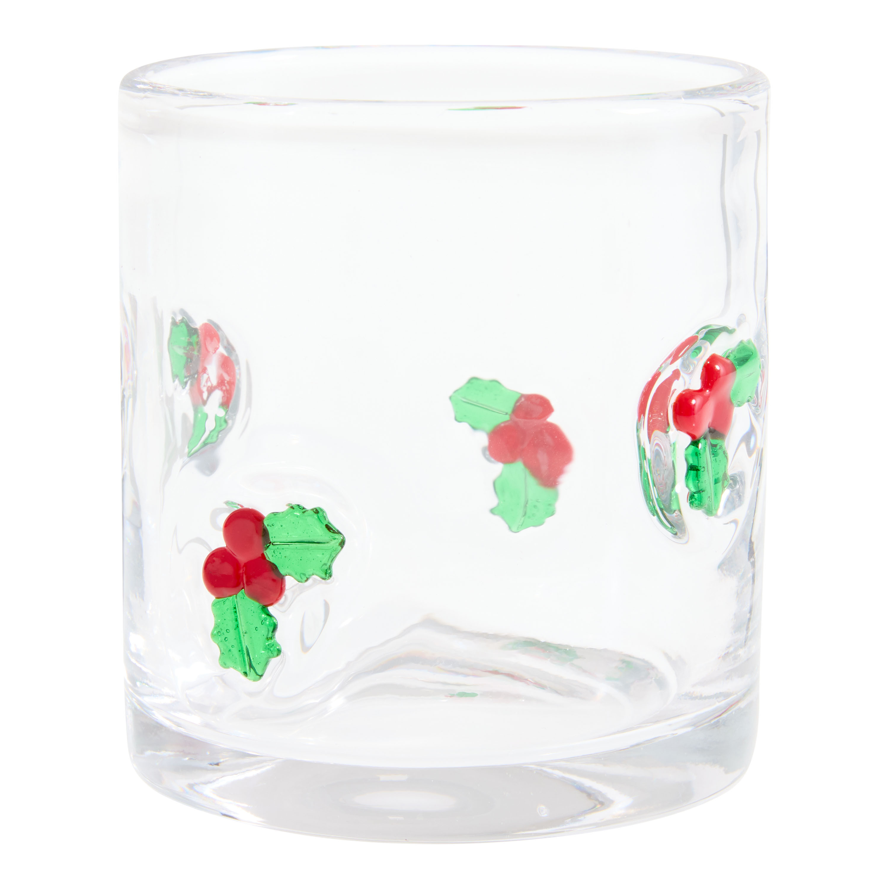 Charm Christmas Inlay Double Old Fashioned Glass - World Market | World Market