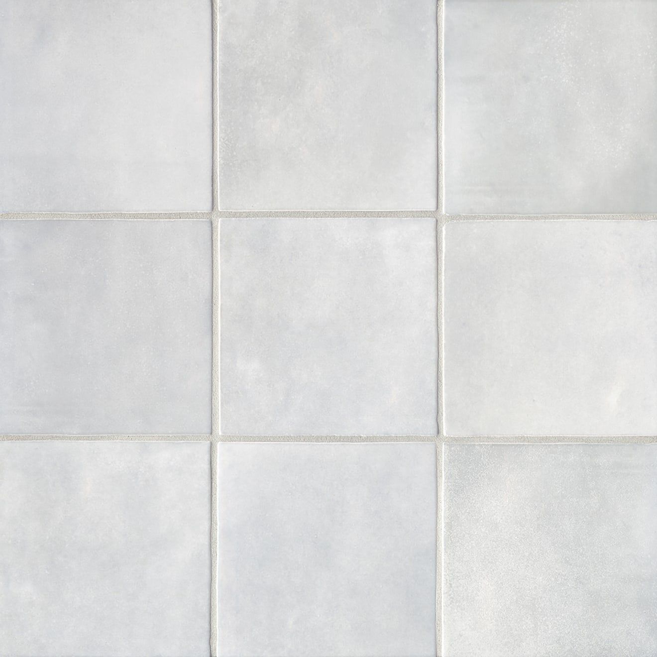 Cloe 5" x 5" Ceramic Tile in Grey | Bedrosians Tile & Stone