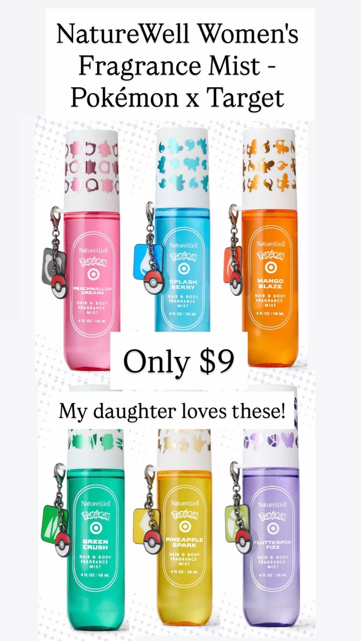 NatureWell Women's Fragrance Mist - 4floz - Pokémon x Target

#LTKKids #LTKBeauty