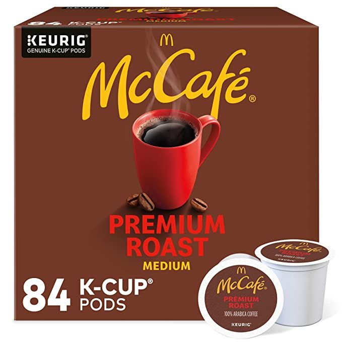 McCafe Premium Medium Roast K-Cup Coffee Pods, Premium Roast, 84 Count | Amazon (US)