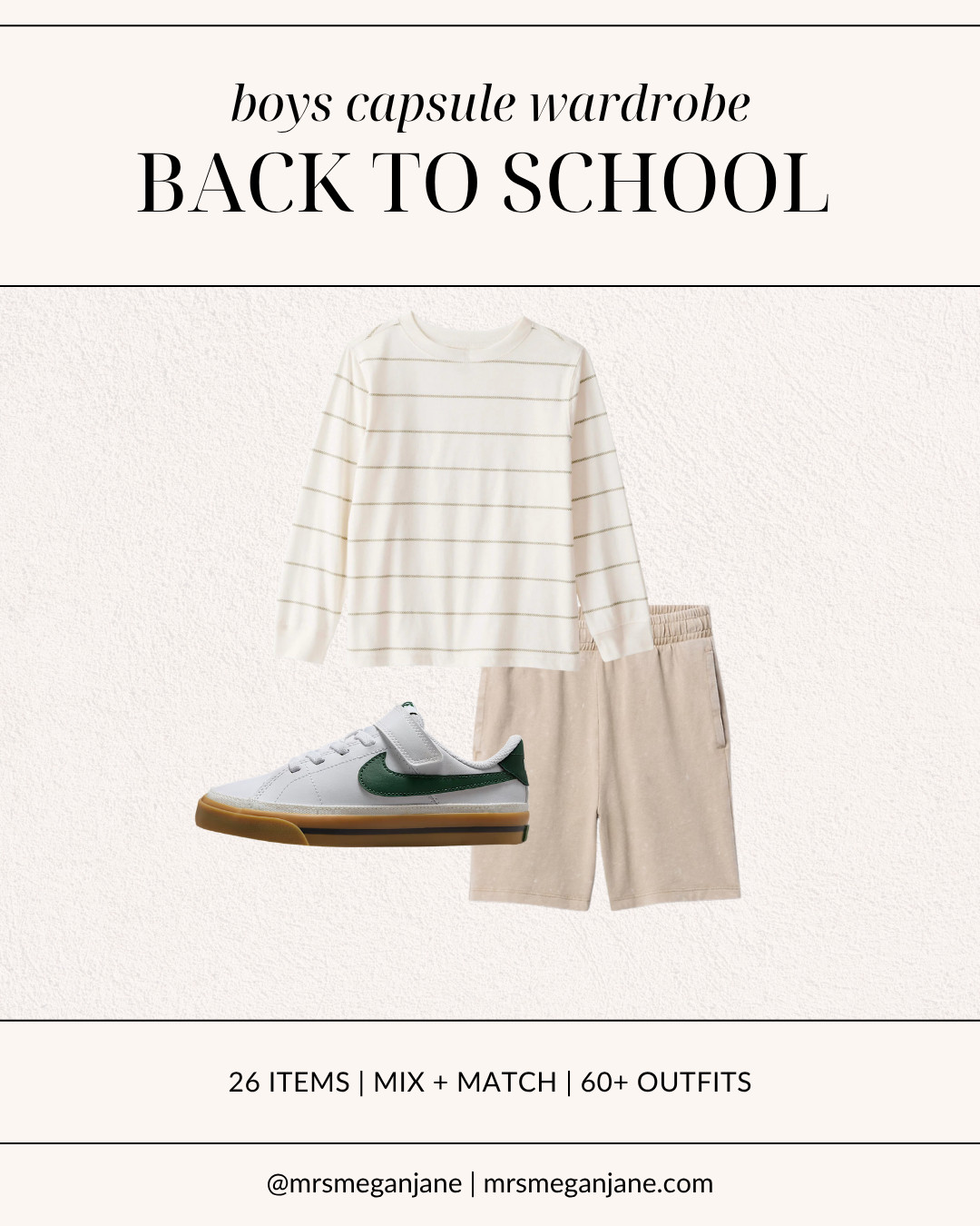 Boys Back-to-School Capsule Wardrobe 🍂 Easy outfits = stress-free mornings. I put together over 60 affordable, durable, and 3rd grade approved outfits 👏 

boys fall capsule, back to school outfits, capsule wardrobe for kids, fall style for boys 

 

#LTKSeasonal #LTKStyleTip #LTKKids