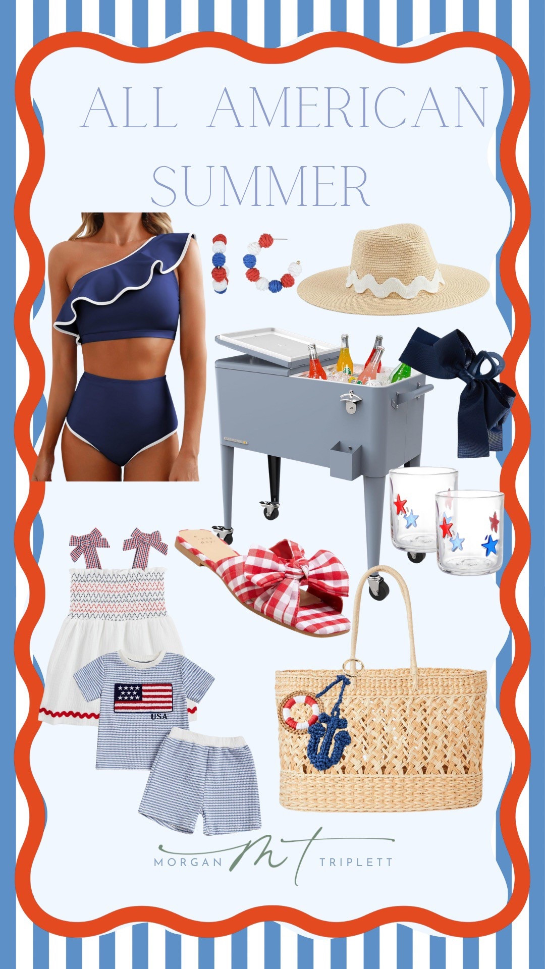 American summer 🇺🇸 

America, Fourth of July, 4th of July, summer, family, family fun, pool, beach 

#LTKFamily #LTKSeasonal #LTKSummerEdit