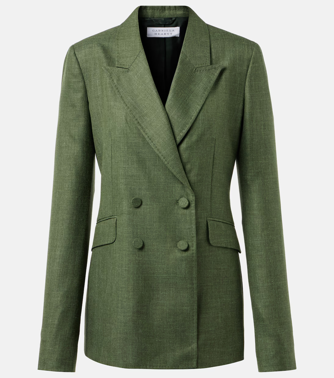 Angela wool, silk, and linen suit jacket | Mytheresa (US/CA)