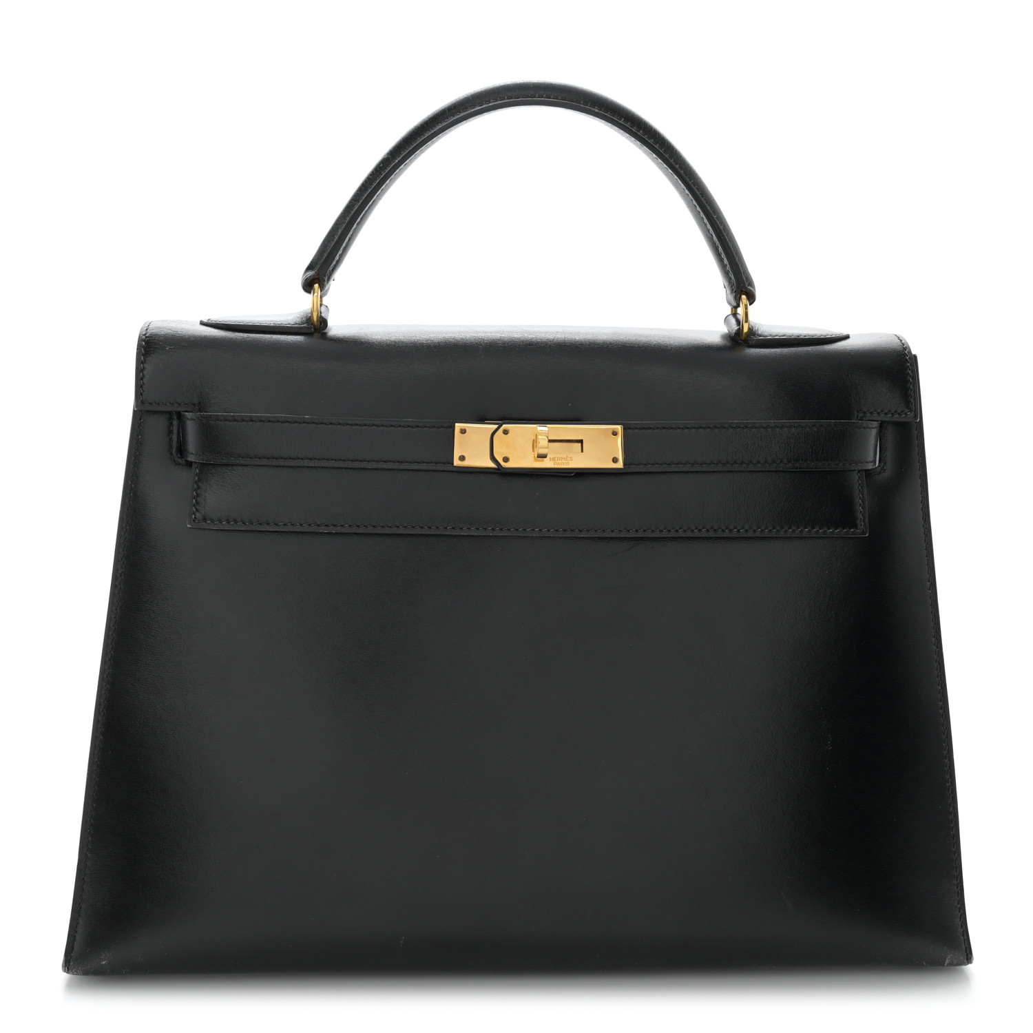 Box Kelly Sellier 32 Black | FASHIONPHILE (US)