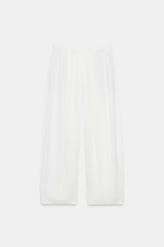 ZW COLLECTION BARREL TROUSERS | Zara UK