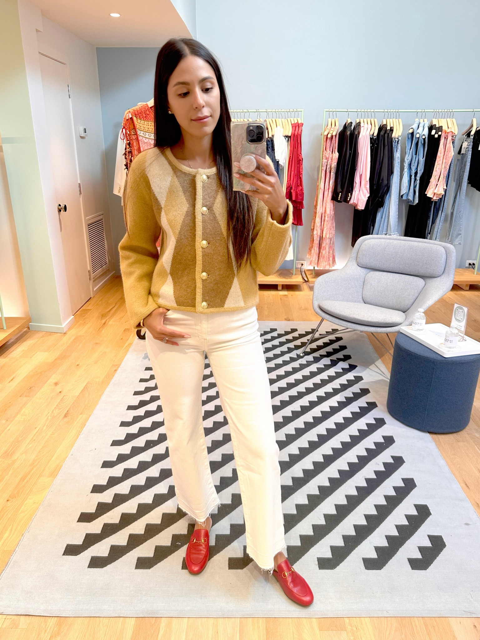 Continuing my campaign for winter white. But also how amazing is this cardigan!?

#LTKSeasonal #LTKHoliday #LTKstyletip