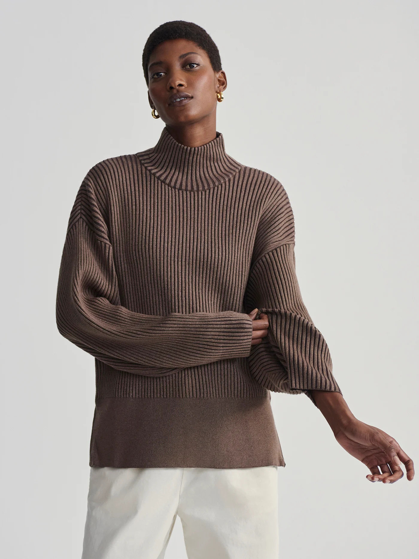 Mayfair Mock Neck Knit | Varley UK