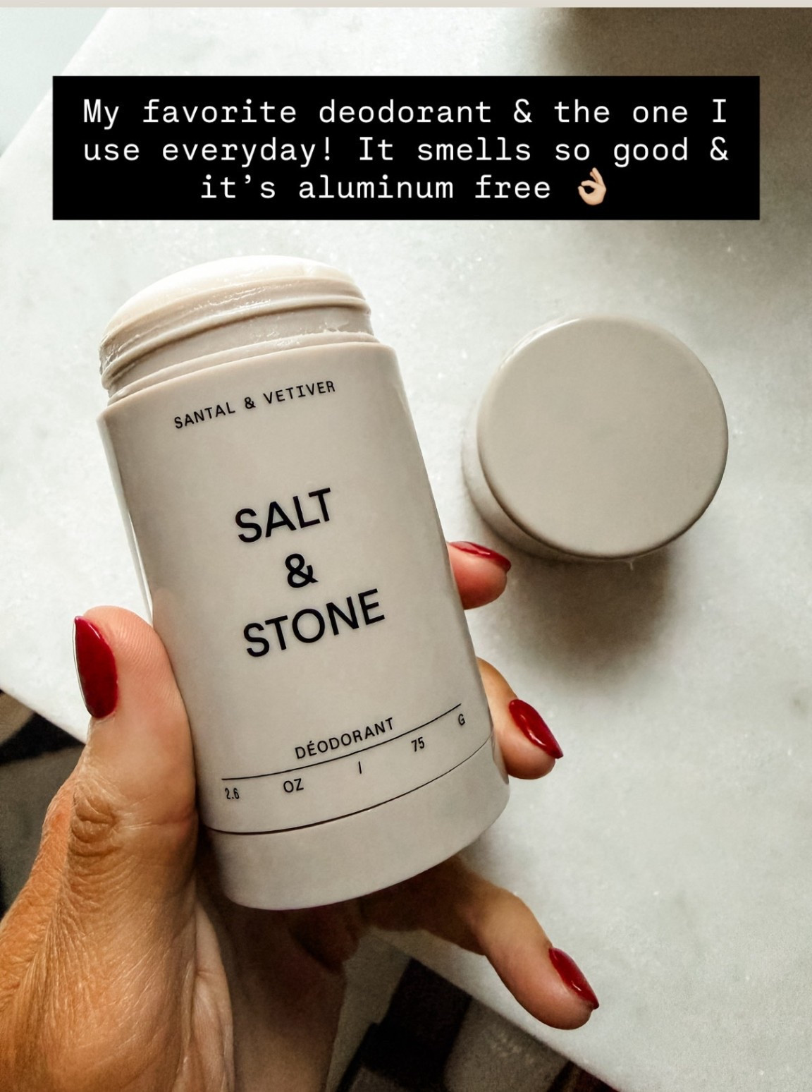 The best deodorant! They have several scents to choose from!

Loverly Grey, Salt & Stone, Amazon find, women’s deodorant 

#LTKgrwm