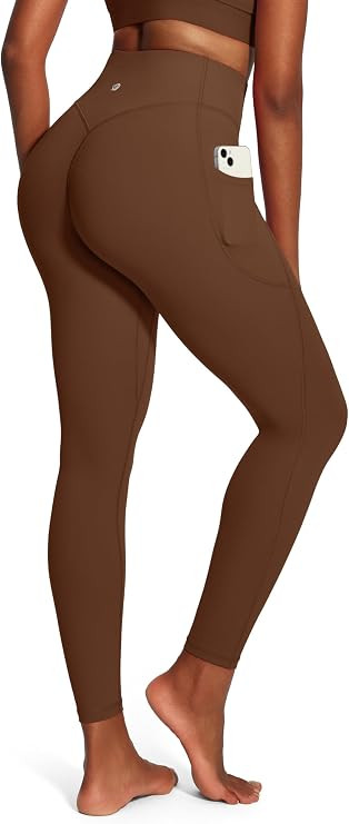 IUGA Butt Lifting Leggings for Women Tummy Control Workout Legging with Pockets No Front Seam Com... | Amazon (US)