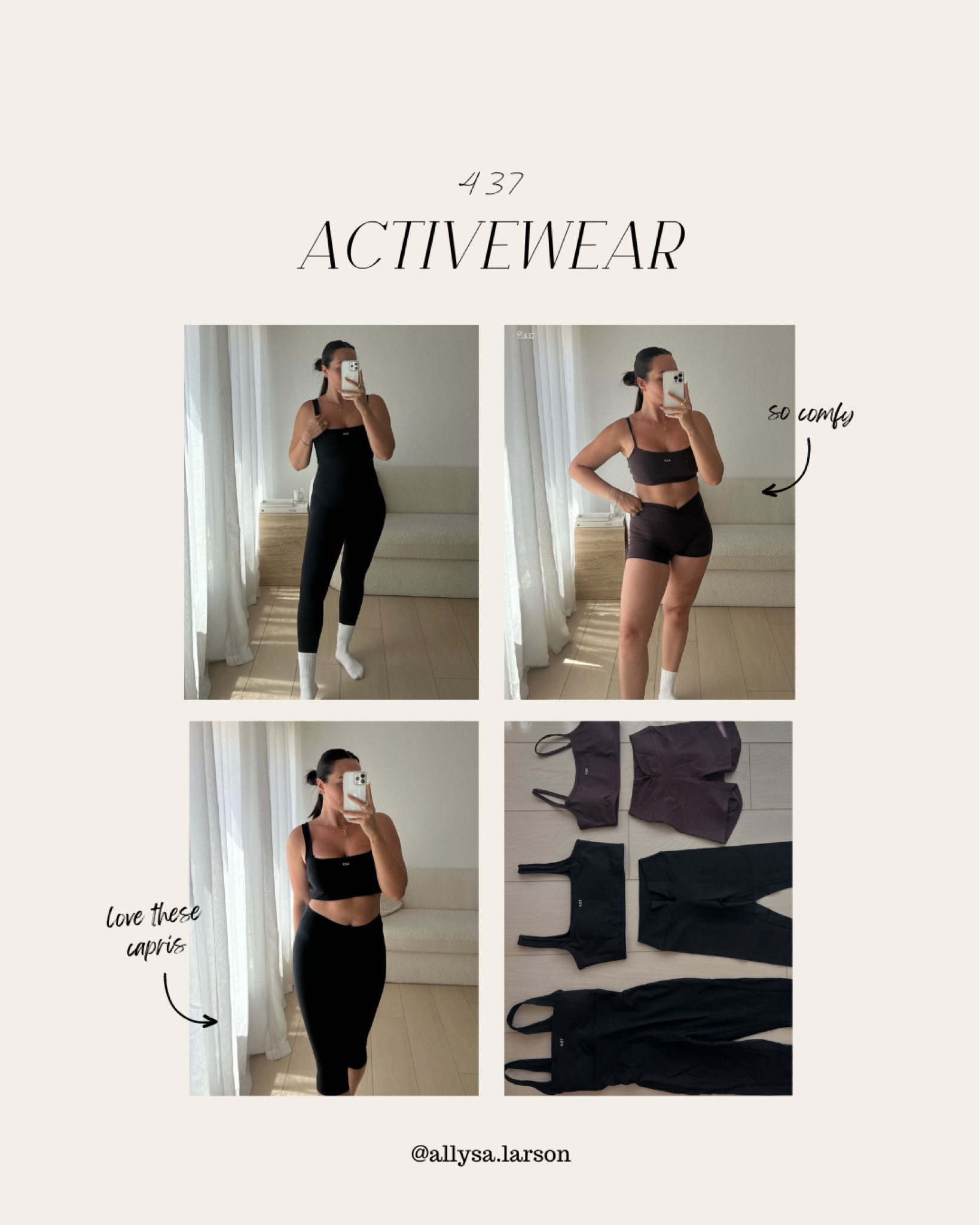 Sharing some of my favorite neutral activewear from 437

#LTKActive #LTKStyleTip #LTKFitness