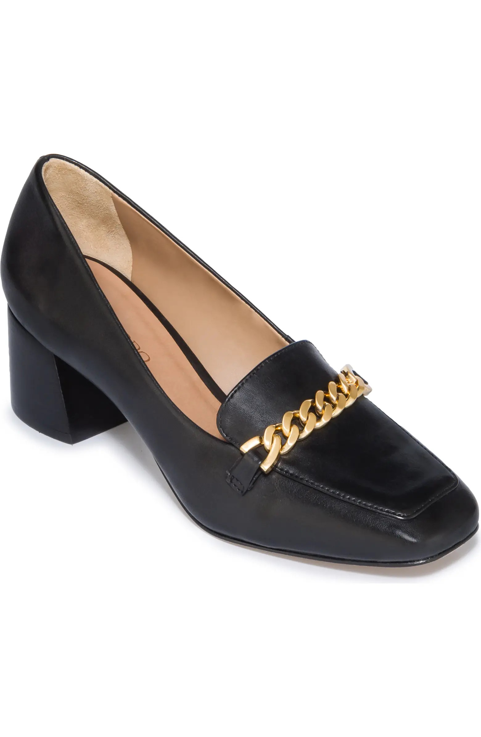 Avery Heeled Chain Loafer | Nordstrom