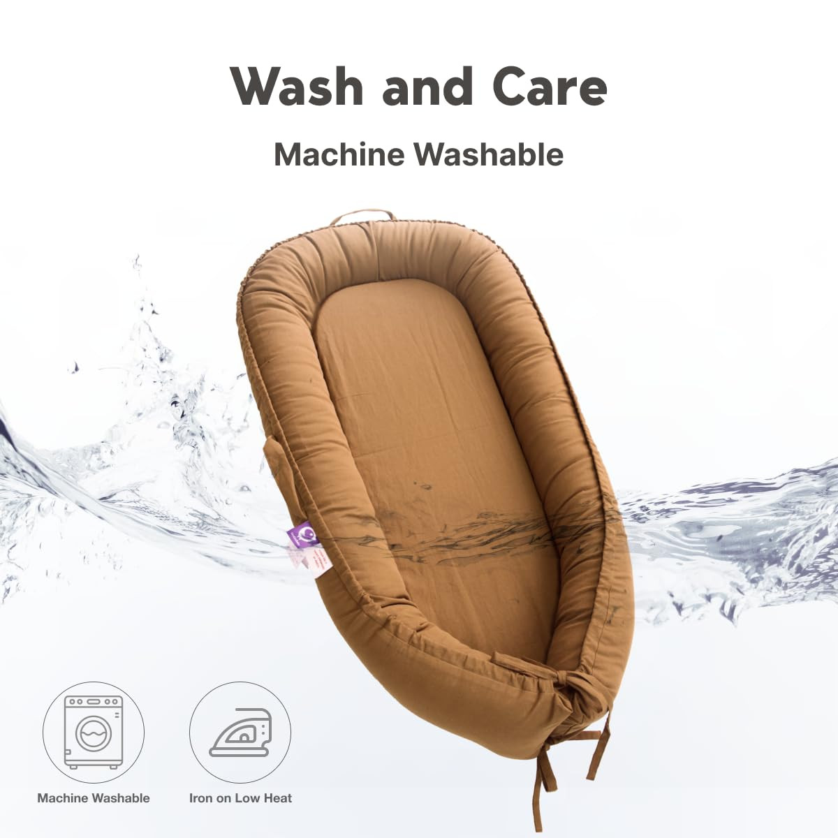 Infant Lounger, Baby Nest Cover for Baby Girls & Boys, Newborn Essentials for Baby 0-12 Months, 1... | Amazon (US)