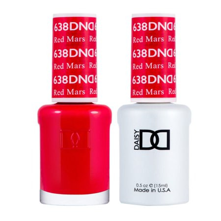 Red Mars #638 & Matching Polish Set - DND Gel & Lacquer | Walmart (US)