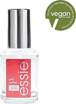 essie Nail Care, 8-Free Vegan, Gel Setter Top Coat, gel-like finish nail polish, 0.46 fl oz | Amazon (US)