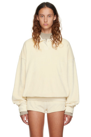 Off-White Long Sleeve Polo | SSENSE