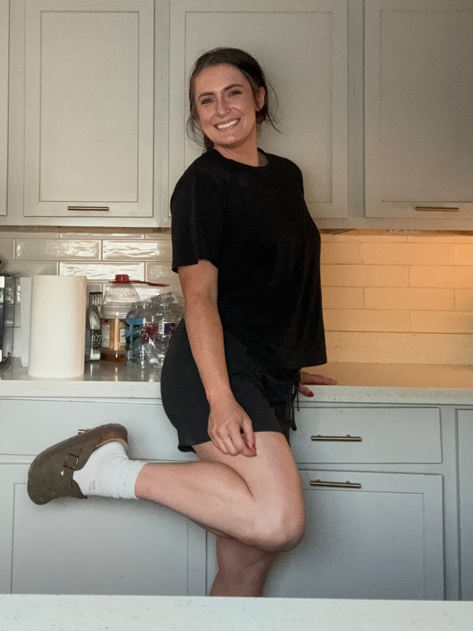 On Wednesdays we deep clean 🫠😅 I will link these platform clogs until the day I die. They are SO GOOD! And the price point if phenomenal!! 

#clogs #platformshoe #casual #ootd #momootd #weekend #travel 

#LTKSeasonal #LTKshoecrush #LTKfindsunder50