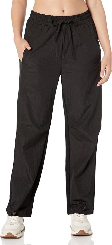 The Drop Women's Black Mixed Fabric Pull on Pant by @Jennylinnnn | Amazon (UK)