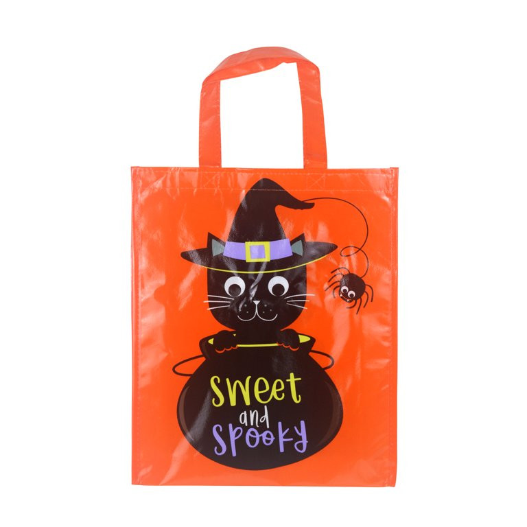 Halloween Sweet & Spooky Treat Bag, Multicolor, 11.5" x 16" x 3", by Way To Celebrate | Walmart (US)