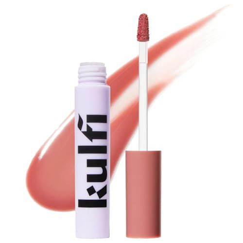 Kulfi Lassi Lips Staining Lip Oil, Long-Lasting Moisturizing Lip Oil with High Shine Glossy Finish Lip Stain (Rose - pink nude) | Amazon (US)