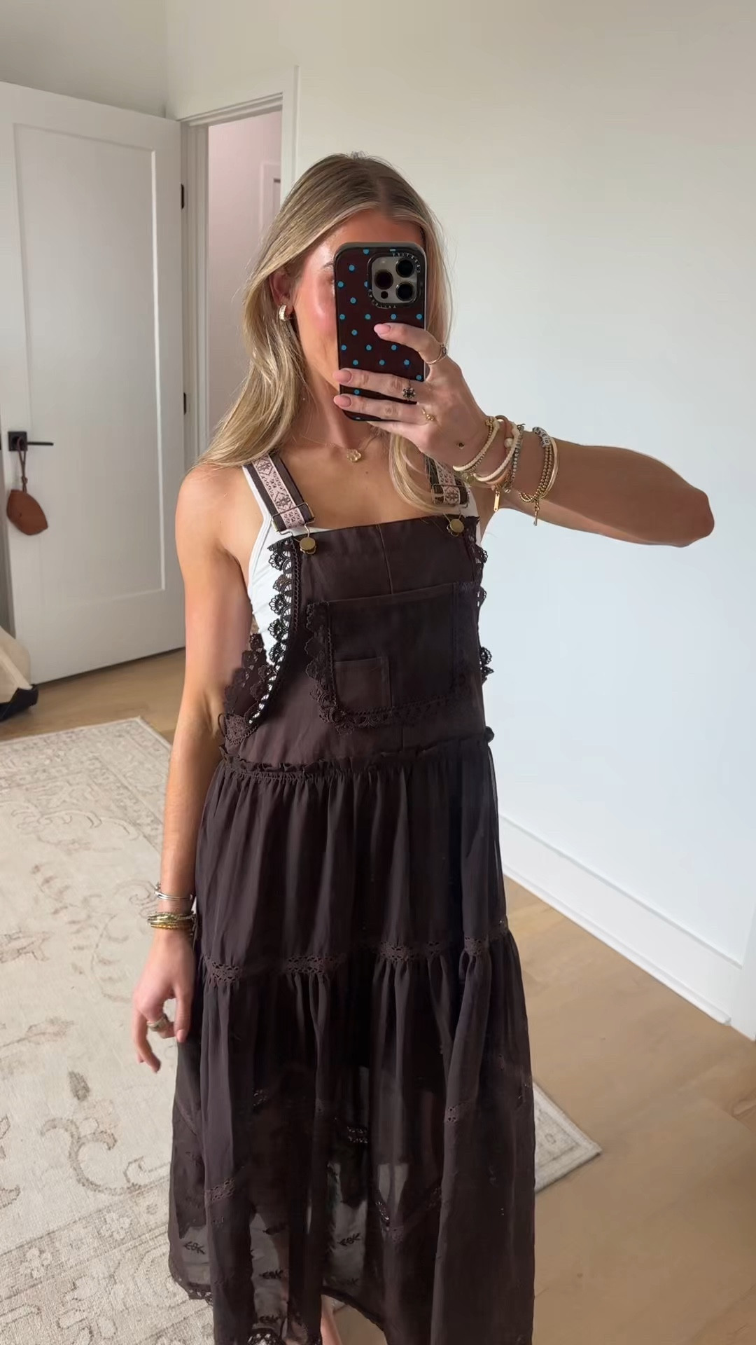 Amazon size XS Women's Summer Laced Embroidered Tulle Bib Overall Dress Casual Loose Adjustable Straps Sleeveless Maxi Dress

#LTKootd #LTKSaleAlert #LTKSeasonal