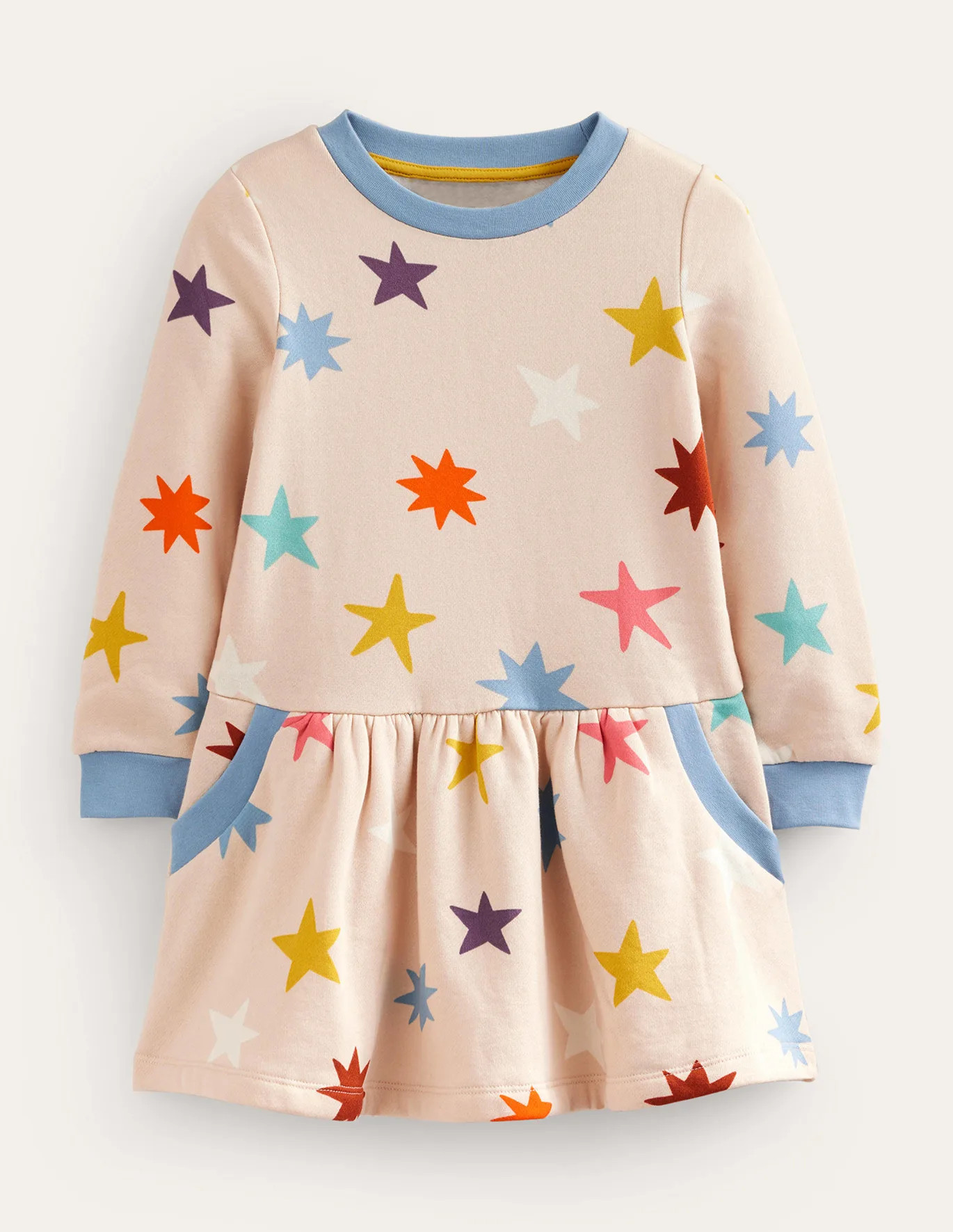 Cosy Printed Sweatshirt Dress | Boden (US)