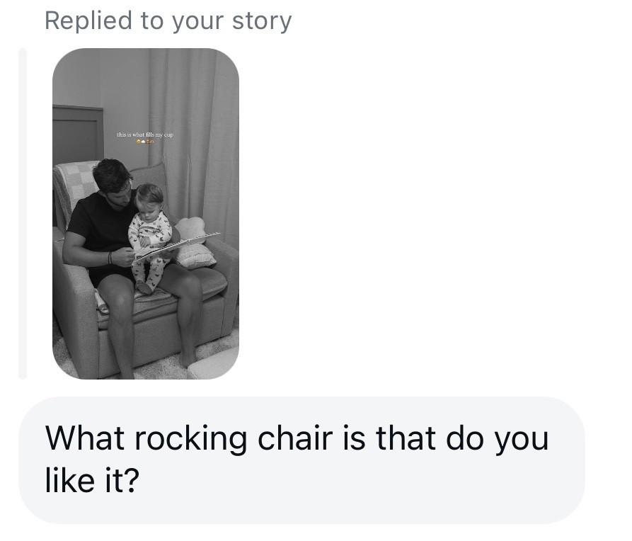 Sharing our glider that we have in Banks’s nursery — it’s extra wide and so cozy! 

#LTKBaby #LTKFamily #LTKHome