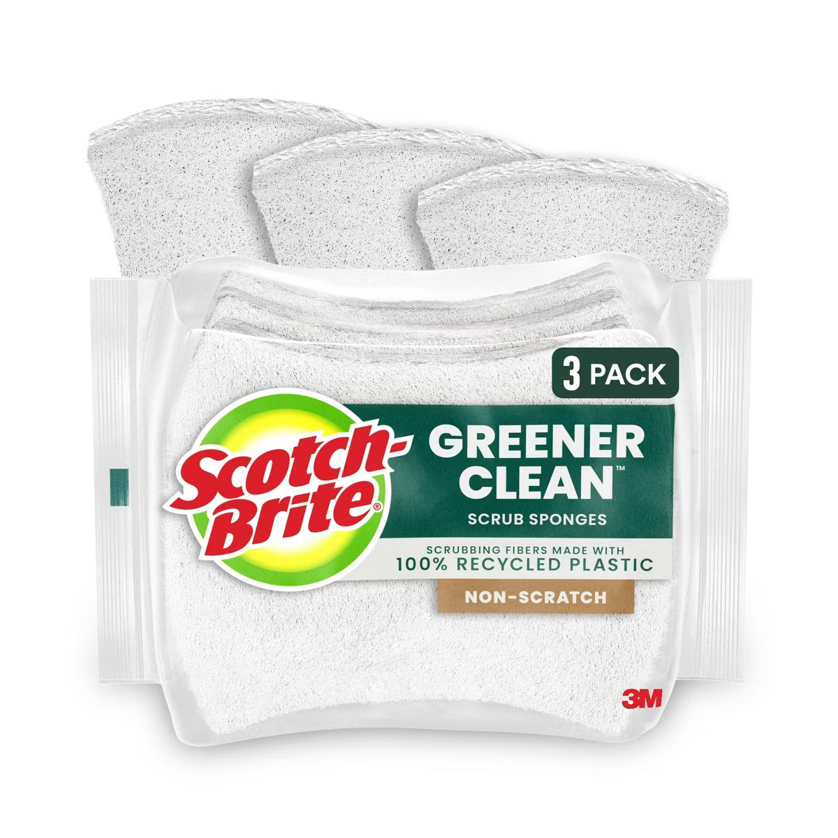 Scotch-Brite Greener Clean Non-Scratch Scrub Sponges | Target