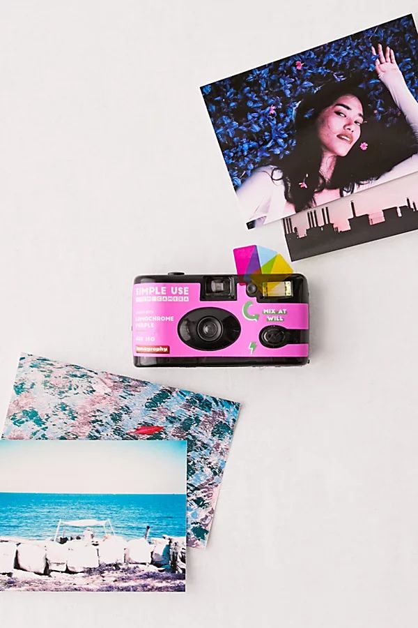 Lomography Simple Use Purple Film Disposable Camera | Urban Outfitters (US and RoW)