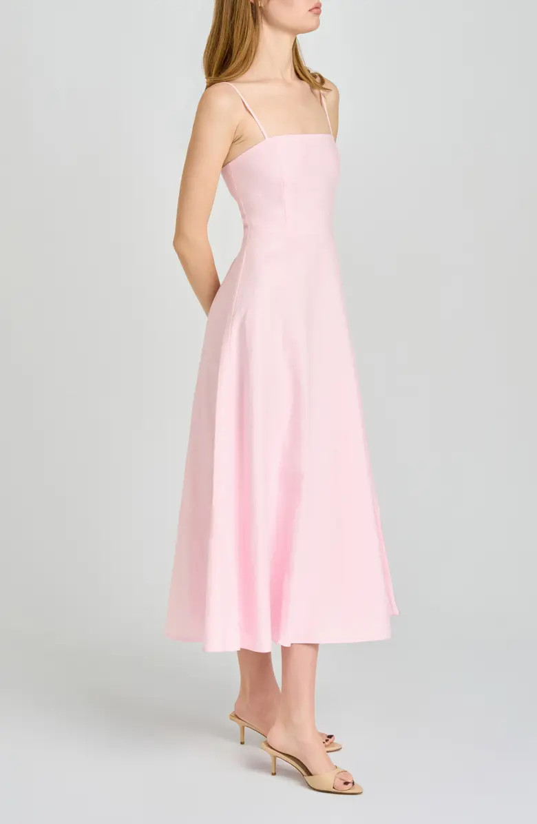 x Styled by COCO! Josefina Linen Blend Dress | Nordstrom