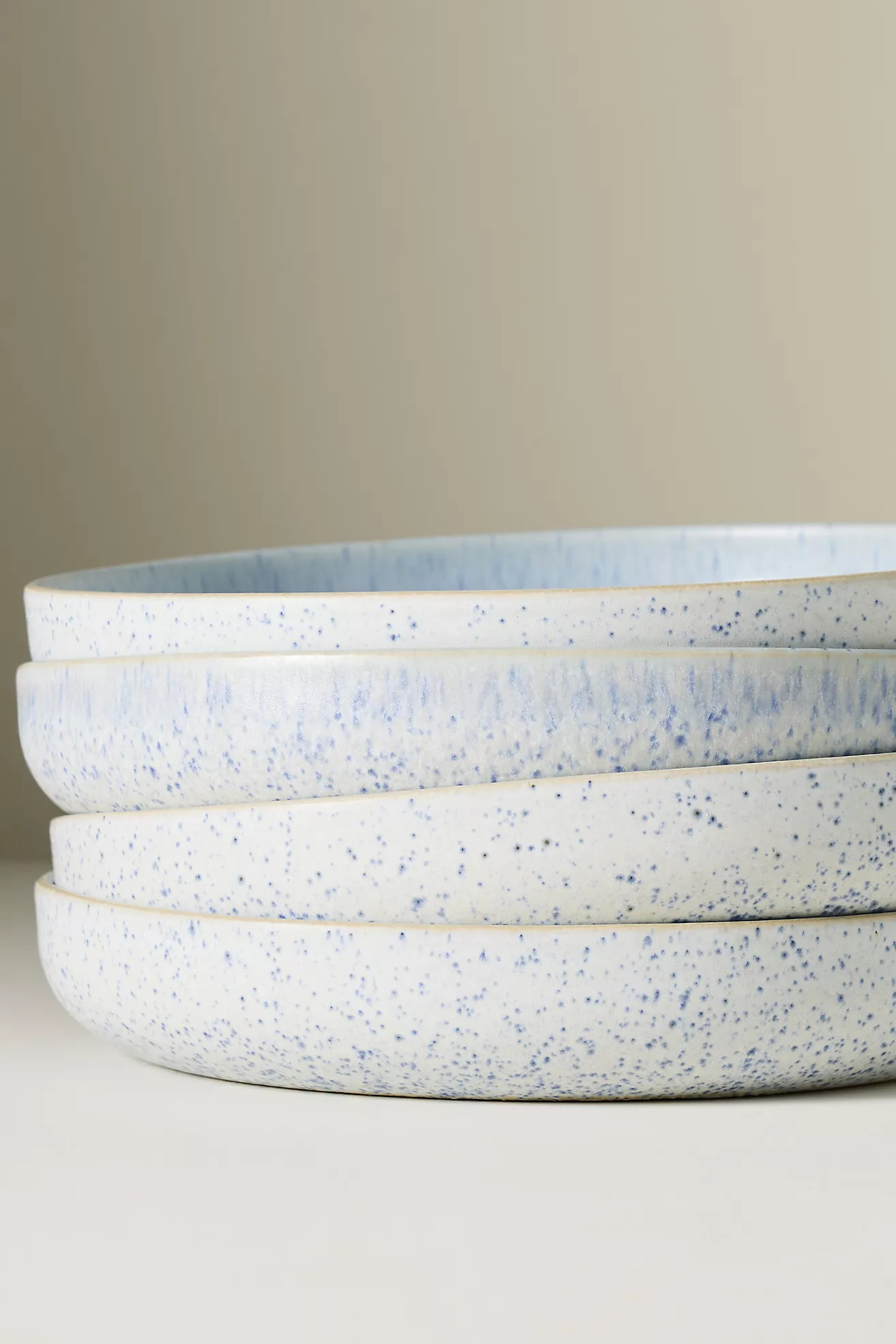 Jasper Portuguese Reactive Stoneware Pasta Bowls, Set of 4 | Anthropologie (US)