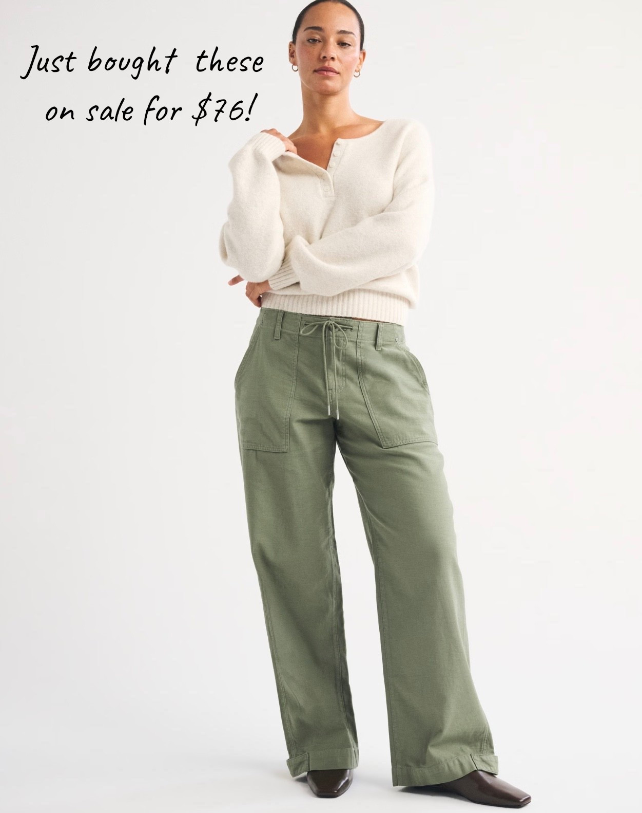 On Sale Right Now!
Grab these pants before they sell out! 
Available in regular and curve love fits.

#LTKSeasonal #LTKMidsize #LTKSaleAlert