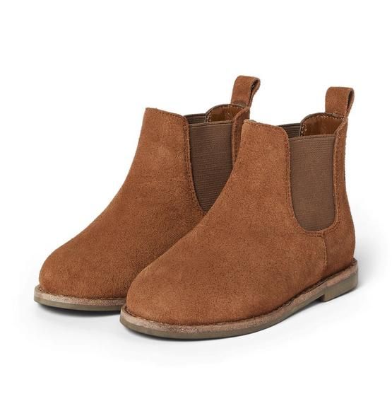 The Suede Chelsea Boot | Janie and Jack