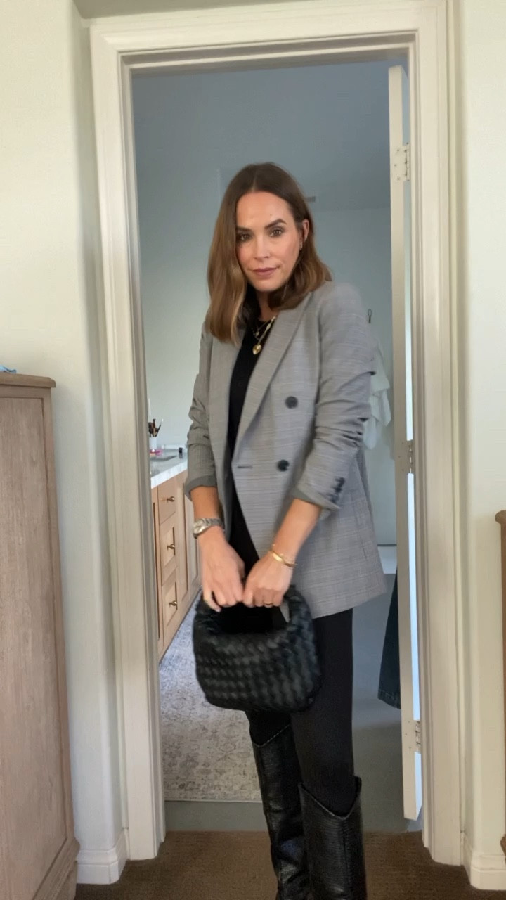 Blazer and leggings- my go to outfit when I feel like I have nothing to wear! Blazer and tank are old (linking similar), boots run tts! 

#LTKworkwear #LTKover40 #LTKSeasonal