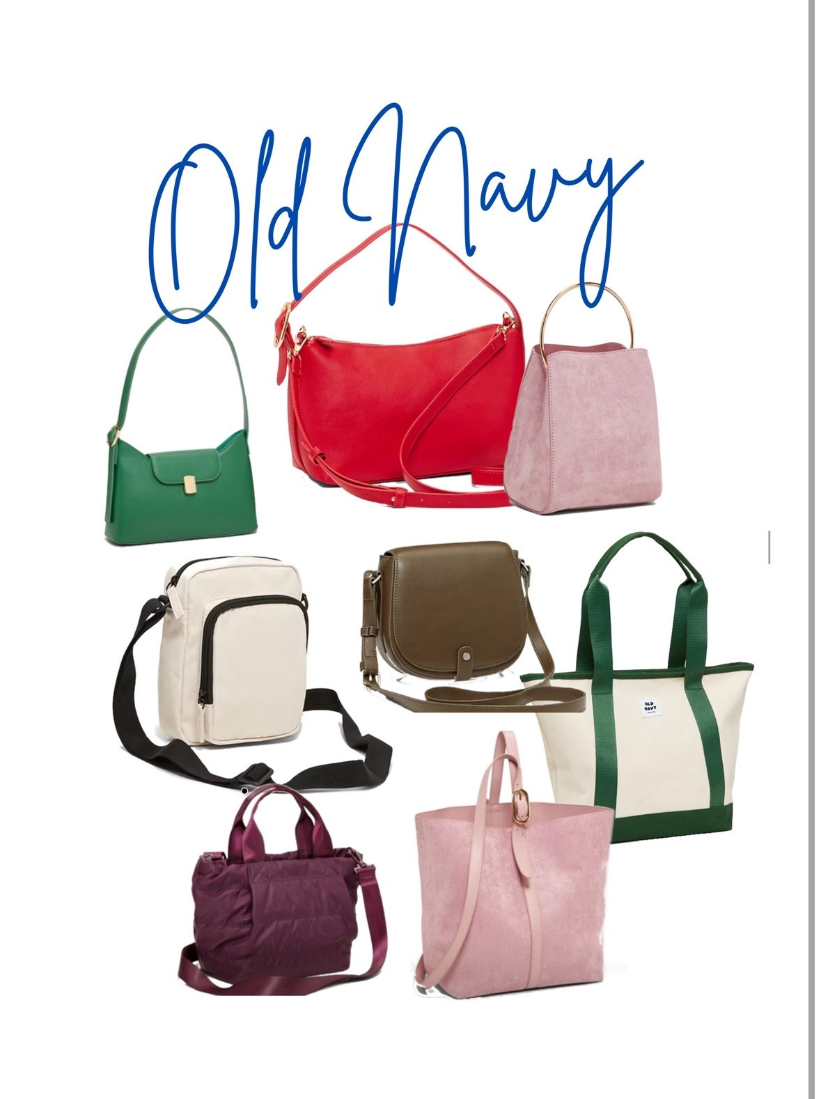 Holy cow I can’t even believe the bags that Old Navy has on their site right now. The prices are insane and they’re the cutest bags they’ve ever had.

#LTKItBag #LTKStyleTip #LTKFindsUnder50